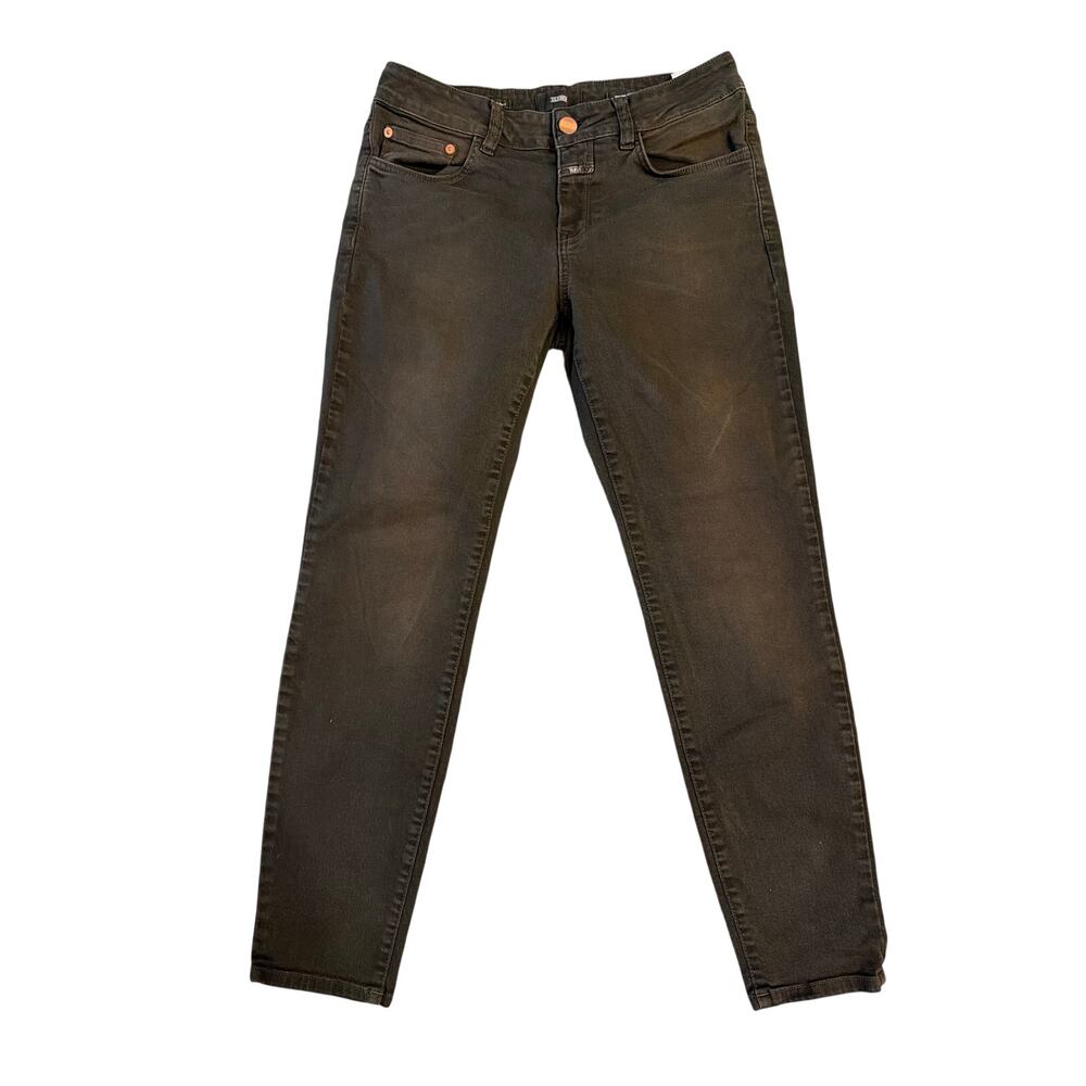 Closed Denim Women’s Ankle Jeans Black size 26 Made in Italy  organic cotton